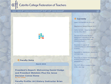 Tablet Screenshot of ccftcabrillo.org